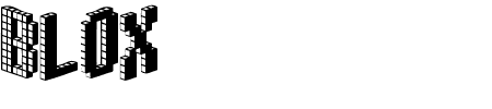 TTF: Blox Schriftart