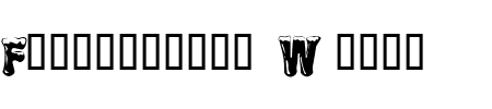 TTF: Frostbitten Wanker Schriftart