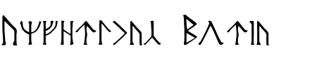 Schriftart Angerthas Moria: Mehr Infos & Vorschau Generator TTF: Angerthas Moria Schriftart
