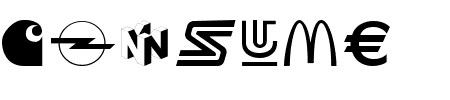 Schriftart consume: Mehr Infos & Vorschau Generator TTF: consume Schriftart