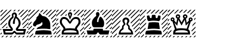 TTF: Chess Schriftart