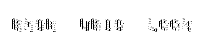 TTF: Demon Cubic Block Schriftart