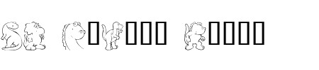 Schriftart KR Nickys Dinos: Mehr Infos & Vorschau Generator TTF: KR Nickys Dinos Schriftart
