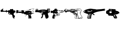 Schrift Rayguns: Mehr Infos & Zeichen Übersicht TTF: Rayguns Schrift