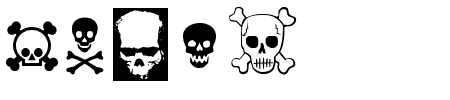 TTF: SkulZ Schriftart