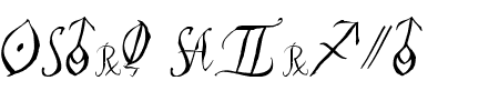TTF: Astro Script Schriftart