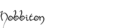 TTF: Hobbiton Schriftart