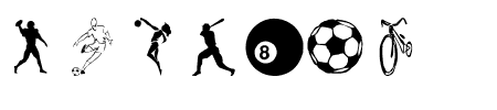 TTF: lpsports2 Schriftart