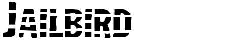 Schriftart Jailbird: Mehr Infos & Vorschau Generator TTF: Jailbird Schriftart