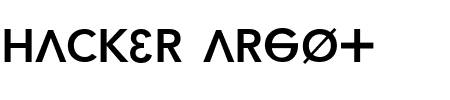 Schriftart Hacker Argot: Mehr Infos & Vorschau Generator TTF: Hacker Argot Schriftart