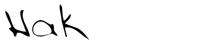 TTF: Hak Schriftart