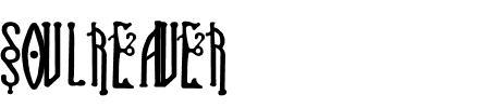 TTF: Soul Reaver Font