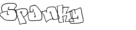 TTF: Spanky Schriftart