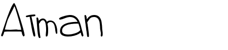 TTF: Atman Schriftart
