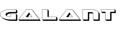 Galant Shadow Schriftart