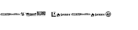 TTF: Game Logos Schriftart