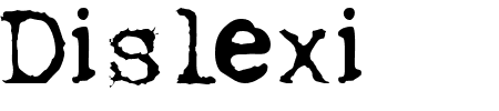 Font Dislexi: Mehr Infos & Zeichen Übersicht TTF: Dislexi Font