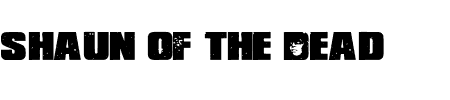 TTF: Shaun of the Dead Font