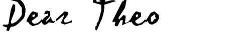 Schriftart Dear Theo: Mehr Infos & Vorschau Generator TTF: Dear Theo Schriftart