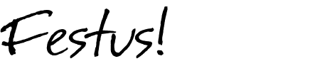 Schriftart festus!: Mehr Infos & Zeichen Übersicht TTF: festus! Schriftart