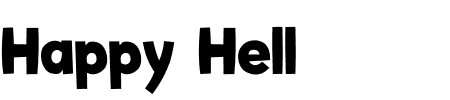 TTF: Happy Hell Font