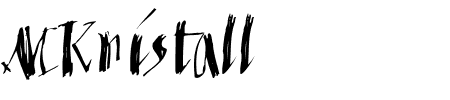 TTF: MKristall Schriftart