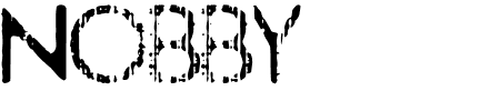 TTF: Nobby Schriftart