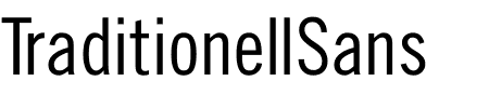 TTF: TraditionellSans Font