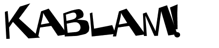 TTF: Kablam! Schriftart
