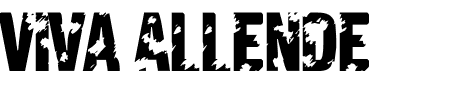 TTF: Viva Allende Font