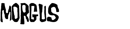 TTF: Morgus Schriftart