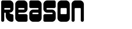 Schriftart Reason: Mehr Infos & Vorschau Generator TTF: Reason Schriftart