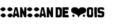 TTF: CanCan de Bois Schriftart