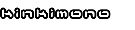 Schriftart Kinkimono: Mehr Infos & Vorschau Generator TTF: Kinkimono Schriftart