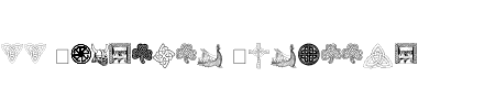 TTF: yy Norseman Dingbats Schriftart