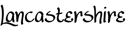 TTF: Lancastershire Schriftart