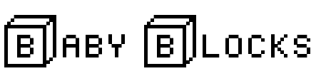 Schriftart Baby Blocks: Mehr Infos & Vorschau Generator TTF: Baby Blocks Schriftart