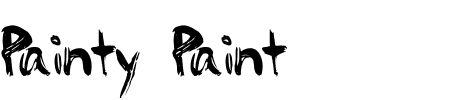 TTF: Painty Paint Schriftart