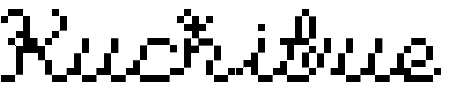 Schriftart Kuchibue: Mehr Infos & Vorschau Generator TTF: Kuchibue Schriftart