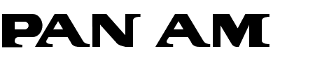 Schriftart PAN AM: Mehr Infos & Vorschau Generator TTF: PAN AM Schriftart