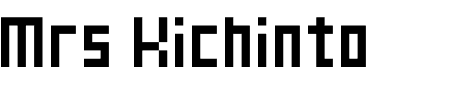 Schriftart Mrs Kichinto: Mehr Infos & Vorschau Generator TTF: Mrs Kichinto Schriftart