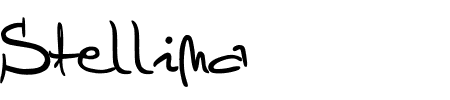TTF: Stellina Schriftart