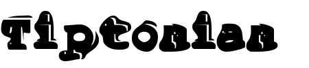 Schrift Tiptonian: Mehr Infos & Zeichen Übersicht TTF: Tiptonian Schrift