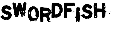 TTF: Swordfish Schriftart