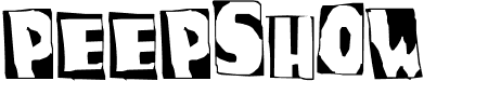 TTF: Peepshow Schriftart