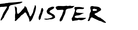 TTF: Twister Schriftart