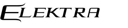 Schriftart Elektra: Mehr Infos & Vorschau Generator TTF: Elektra Schriftart