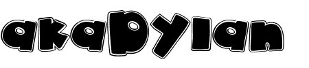 TTF: akaDylan Schriftart