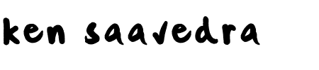 TTF: Ken Saavedra Schriftart