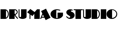 TTF: Drumag studio Schriftart